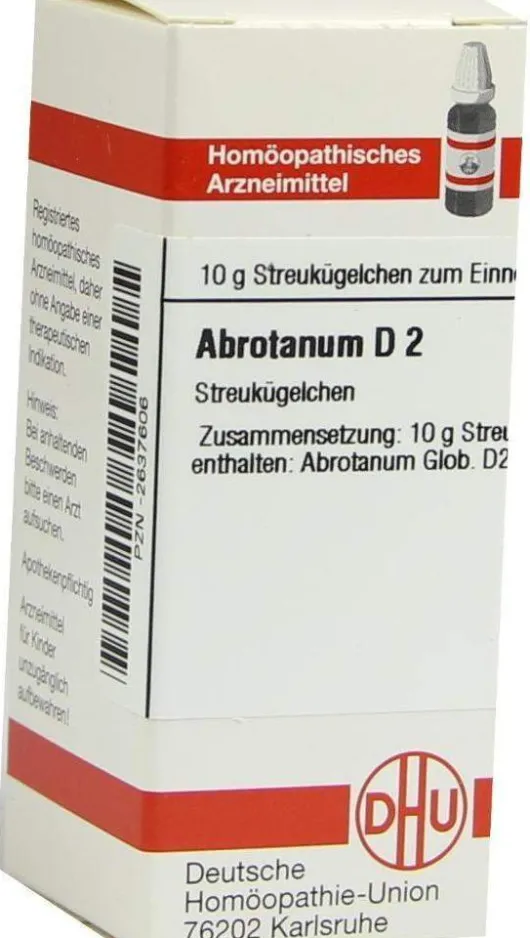 Dhu Abrotanum D2 Globuli