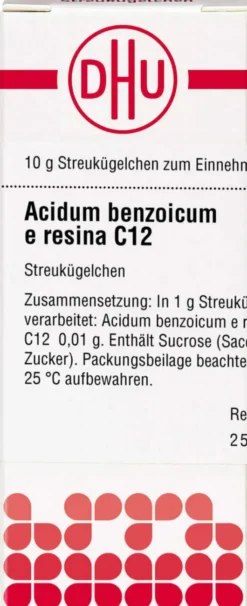Dhu Acidum Benzoicum E Resina C12 Globuli