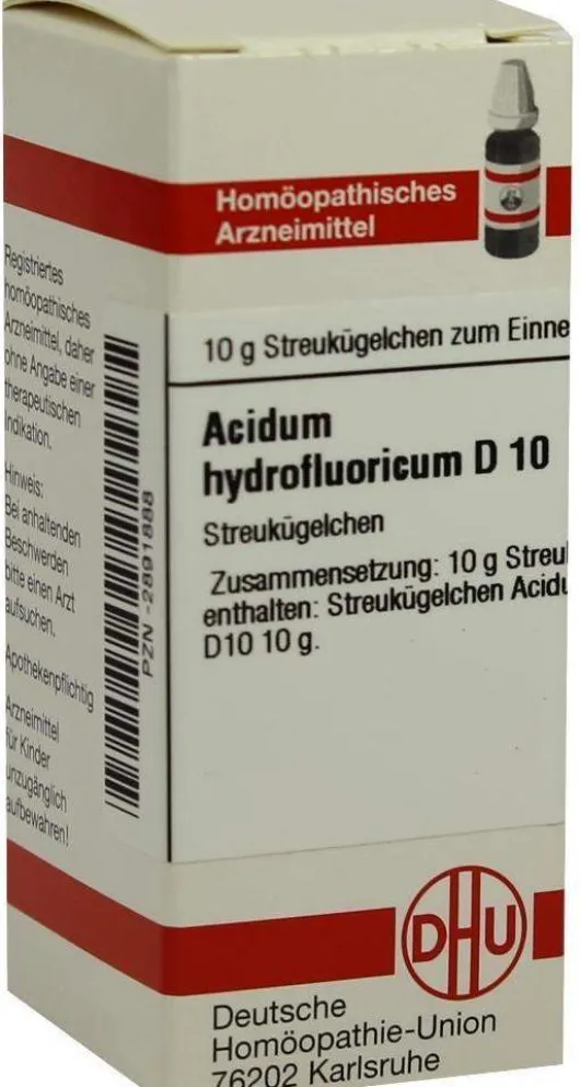 Dhu Acidum Hydrofluoricum D10 Globuli