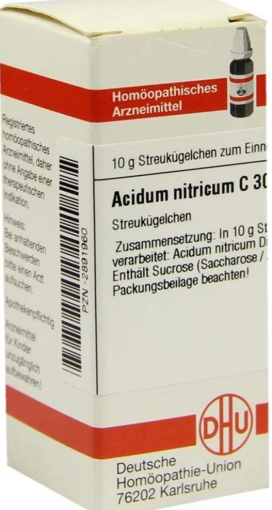 Dhu Acidum Nitricum C30 Globuli