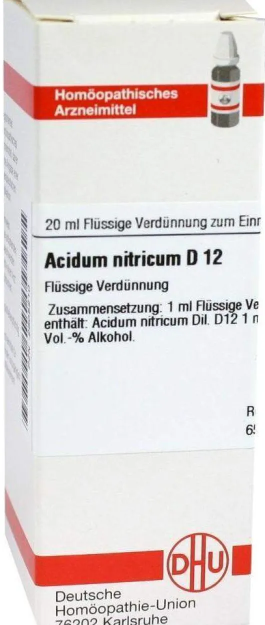 Dhu Acidum Nitricum D12 Dilution