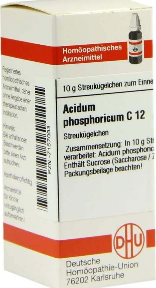 Dhu Acidum Phosphoricum C12 Globuli