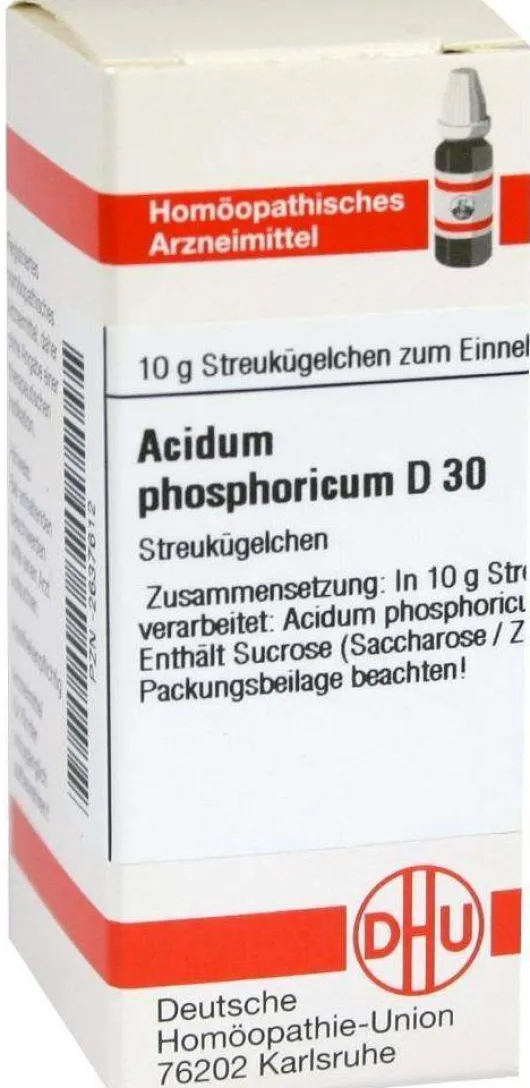 Dhu Acidum Phosphoricum D30 10 G Globuli