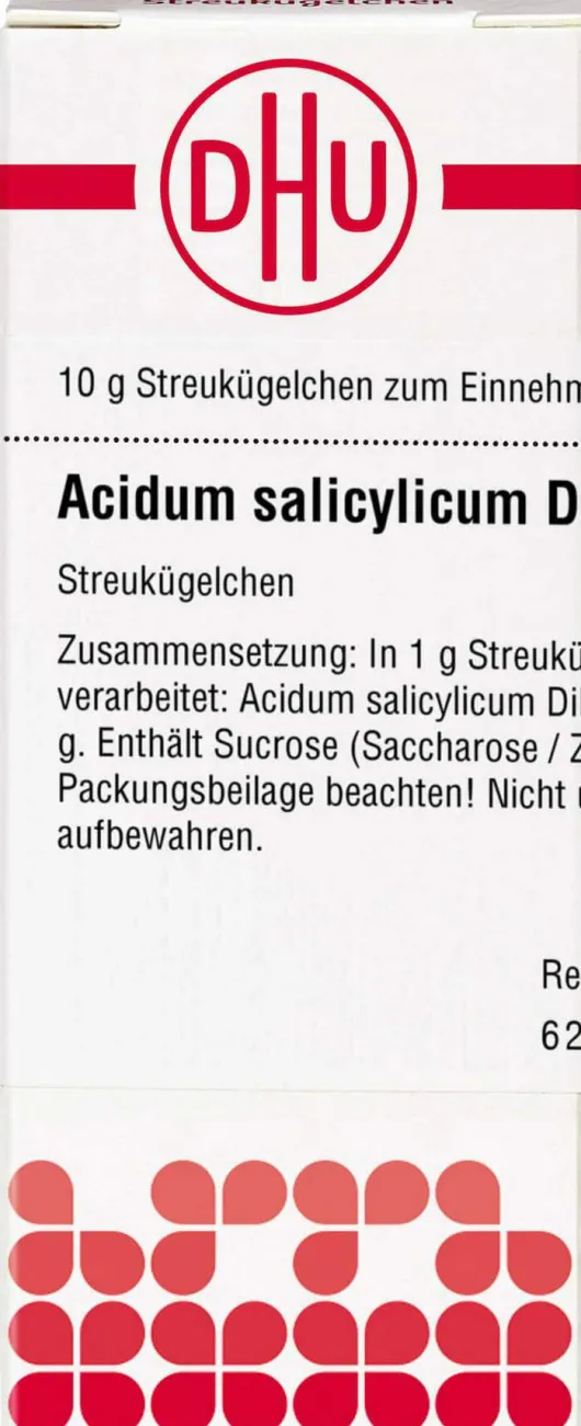 Dhu Acidum Salicylicum D6 Globuli 10 G