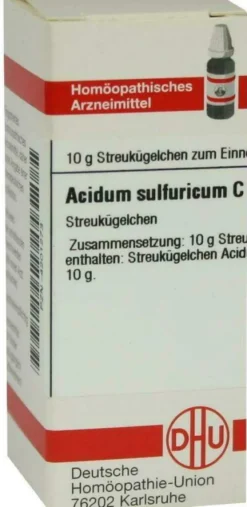 Dhu Acidum Sulfuricum C30 Globuli