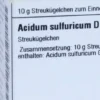 Dhu Acidum Sulfuricum D30 10 G Globuli