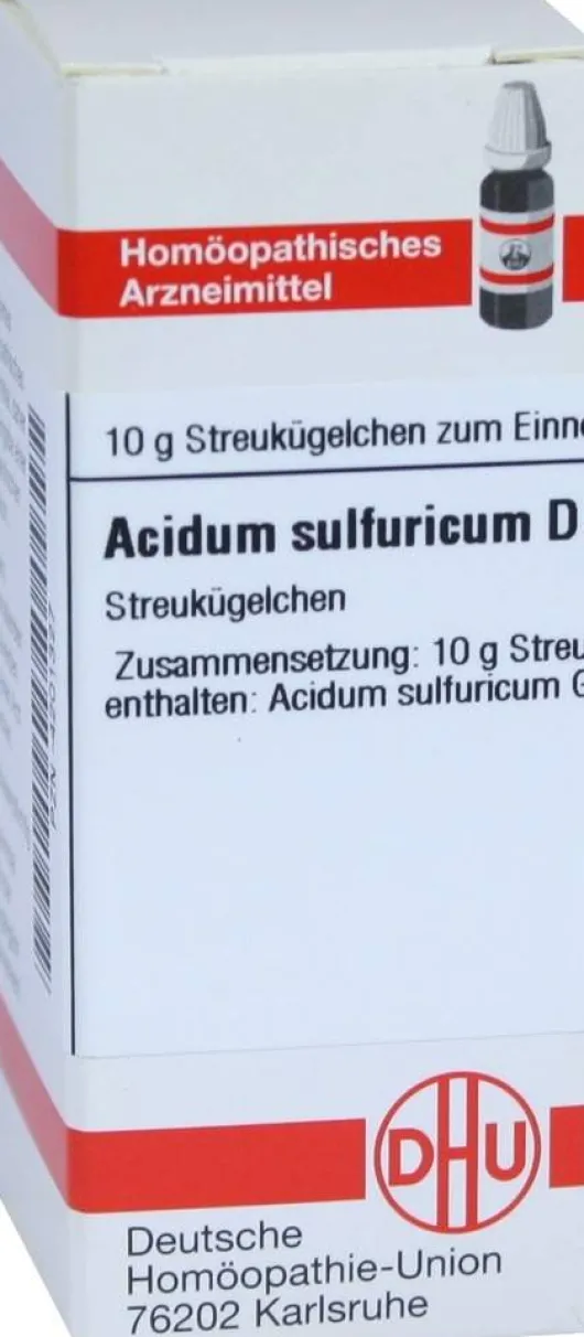 Dhu Acidum Sulfuricum D30 10 G Globuli