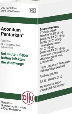 Dhu Aconitum Pentarkan 200 Tabletten