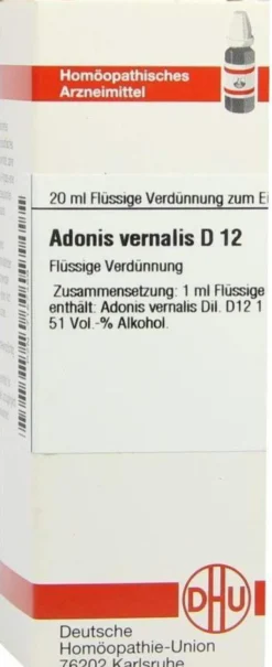 Dhu Adonis Vernalis D12 Dilution