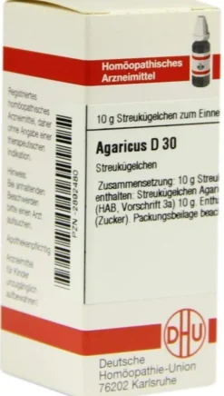 Dhu Agaricus D30 Globuli