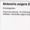 Dhu Alchemilla Vulgaris D6 Globuli 10 G