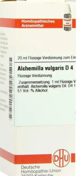 Dhu Alchemilla Vulgaris D4 20 ml Dilution
