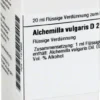 Dhu Alchemilla Vulgaris D2 20 ml Dilution