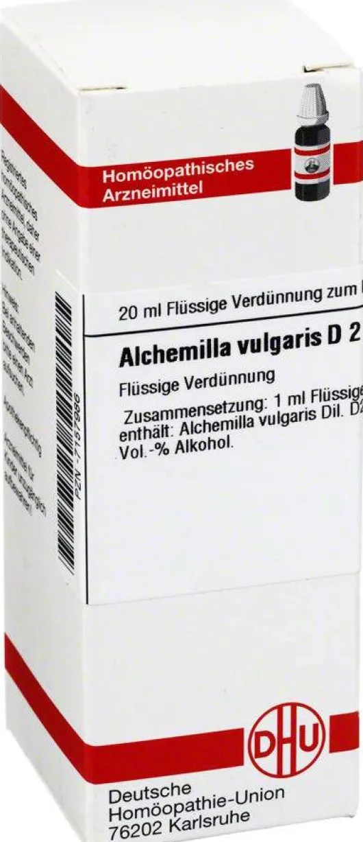 Dhu Alchemilla Vulgaris D2 20 ml Dilution