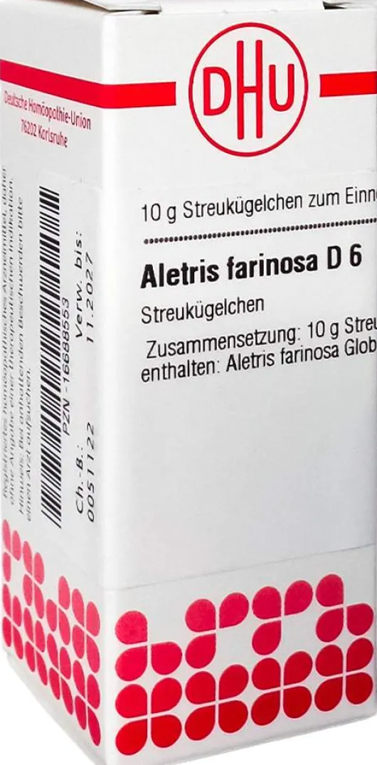 Dhu Aletris Farinosa D6 Globuli 10 G