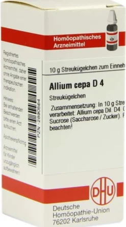 Dhu Allium Cepa D4 Globuli