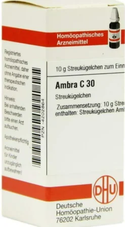 Dhu Ambra C30 Globuli