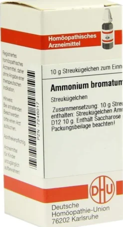 Dhu Ammonium Bromatum D12 10 G Globuli
