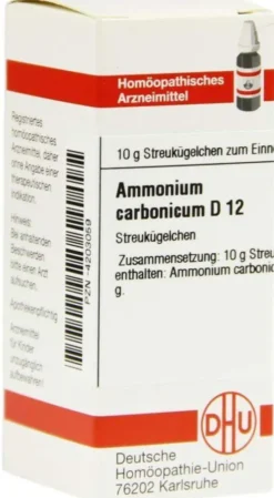 Dhu Ammonium Carbonicum D12 Globuli