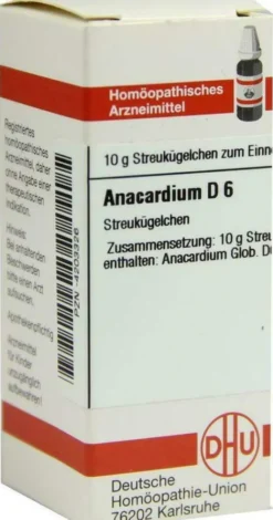 Dhu Anacardium D6 Globuli