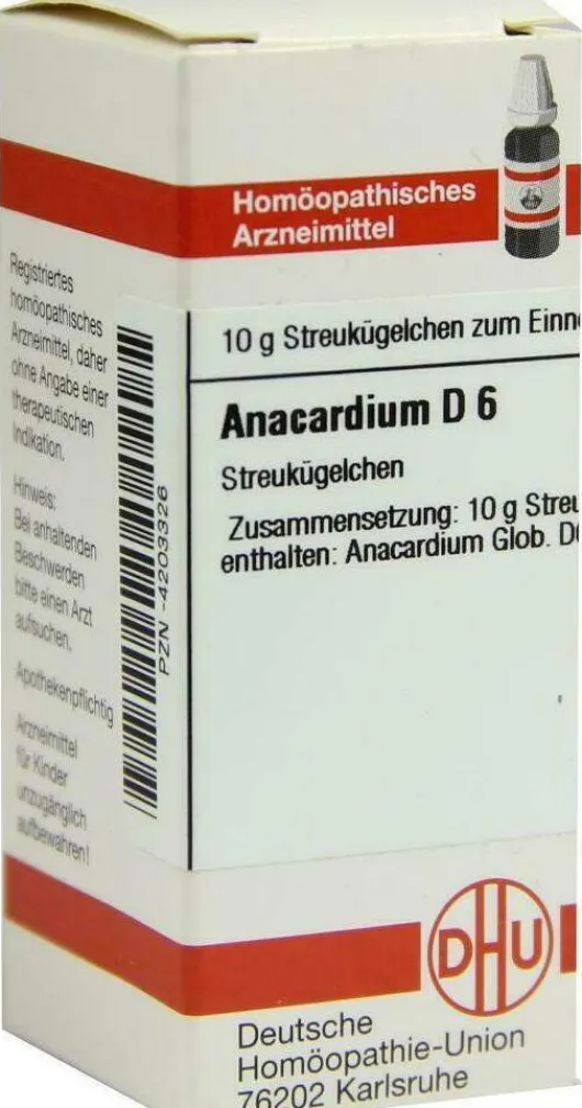 Dhu Anacardium D6 Globuli