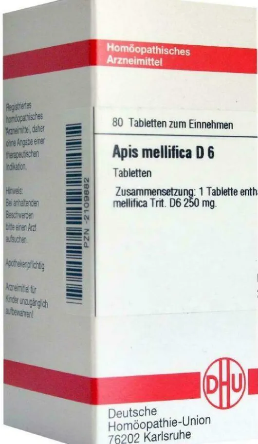 Dhu Apis Mellifica D6 80 Tabletten