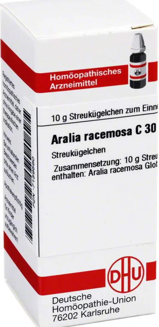 Dhu Aralia Racemosa C30 10 G Globuli