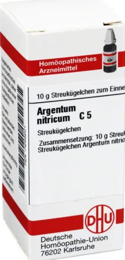 Dhu Argentum Nitricum C5 Globuli