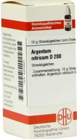 Dhu Argentum Nitricum D200 Globuli