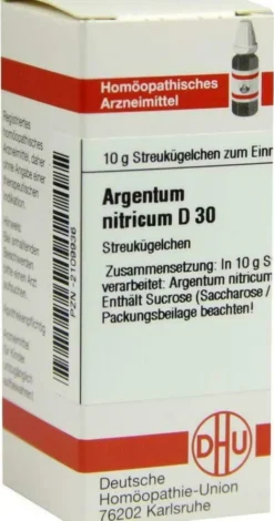 Dhu Argentum Nitricum D30 Globuli