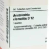 Dhu Aristolochia Clematitis D12 Tabletten