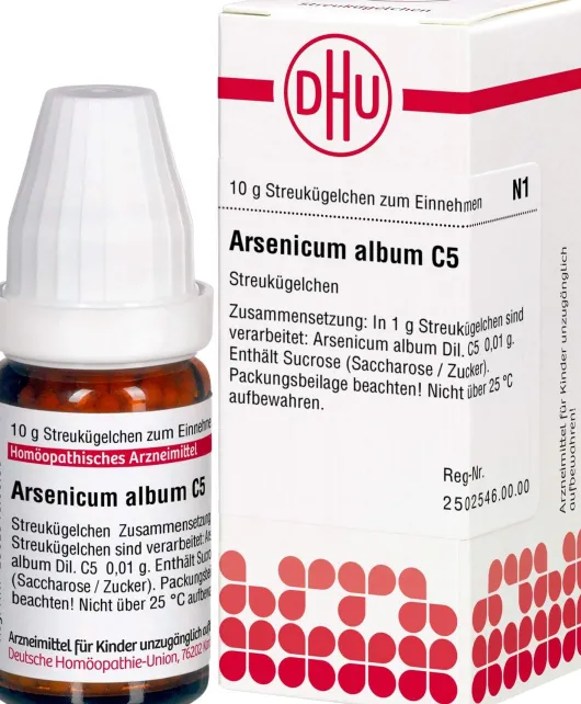 Dhu Arsenicum Album C5 Globuli