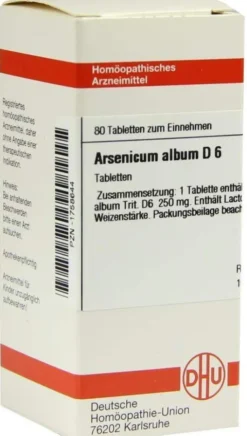 Dhu Arsenicum Album D6 80 Tabletten