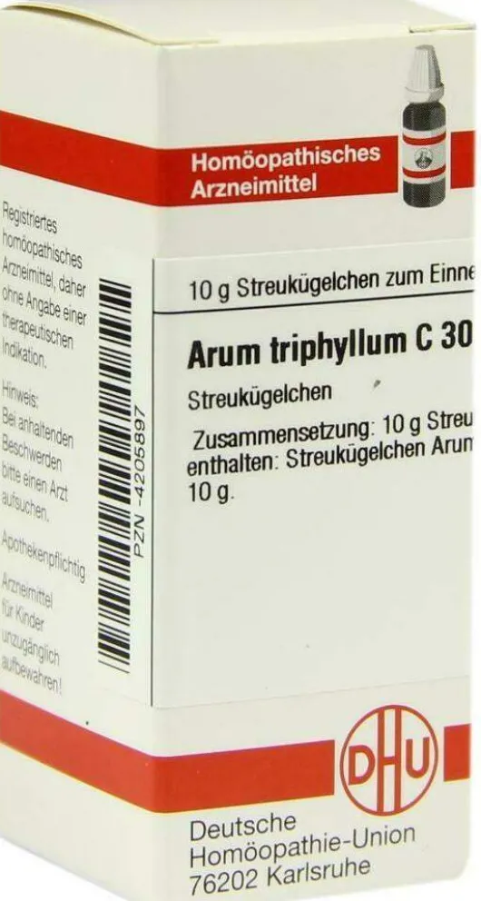 Dhu Arum Triphyllum C30 Globuli