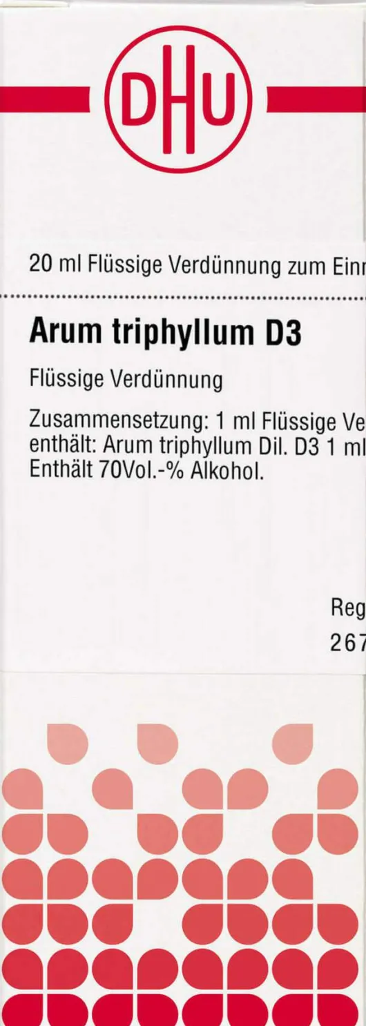 Dhu Arum Triphyllum D3 Dilution