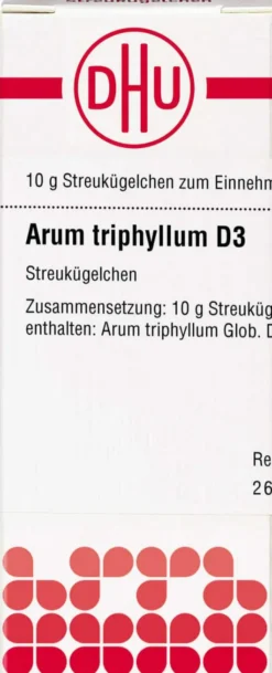 Dhu Arum Triphyllum D3 Globuli