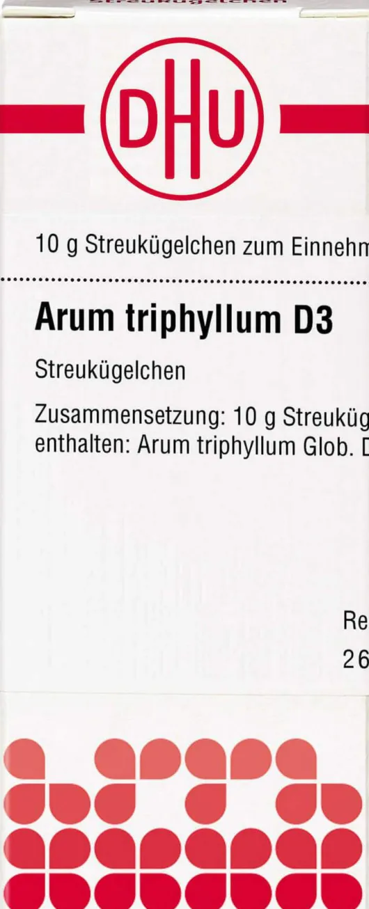 Dhu Arum Triphyllum D3 Globuli