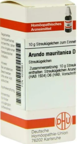 Dhu Arundo Mauritanica D6 Globuli 10 G Globuli