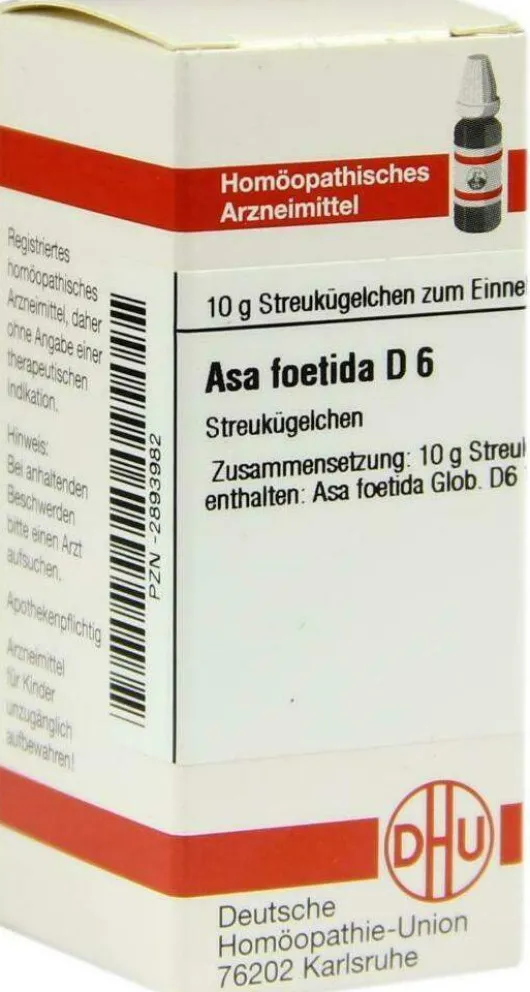 Dhu Asa Foetida D6 10 G Globuli