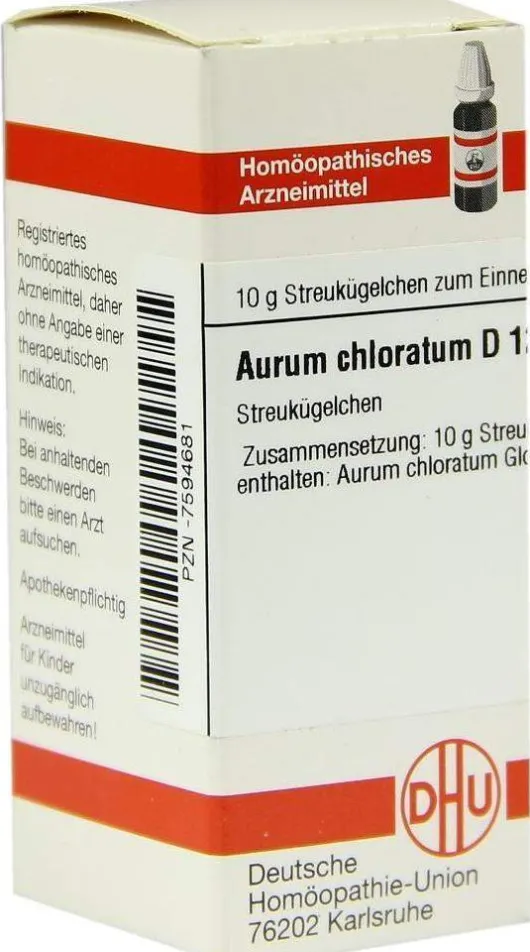 Dhu Aurum Chloratum D12 Globuli