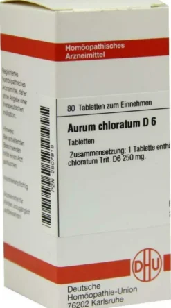 Dhu Aurum Chloratum D6 80 Tabletten