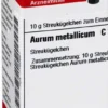 Dhu Aurum Metallicum C12 10 G Globuli