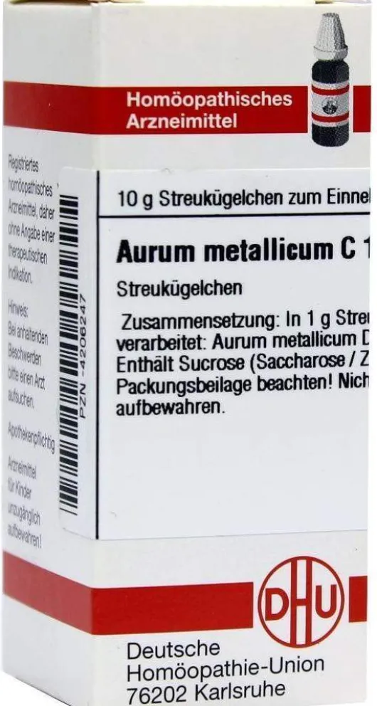 Dhu Aurum Metallicum C1000 Globuli