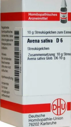 Dhu Avena Sativa D6 Globuli 10 G