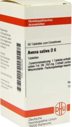 Dhu Avena Sativa D6 80 Tabletten