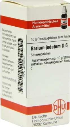 Dhu Barium Jodatum D6 10 G Globuli