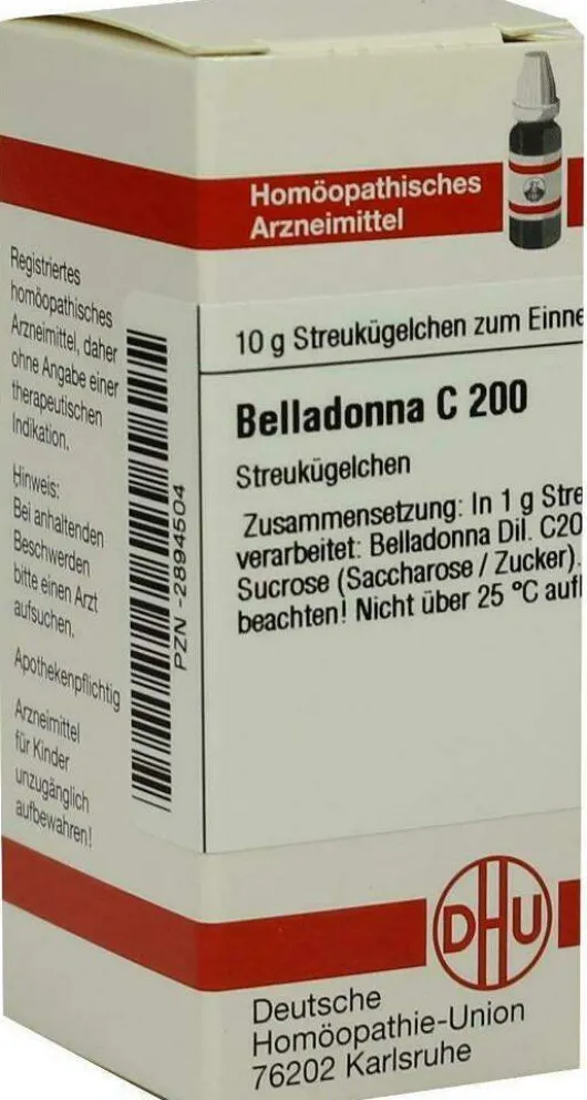 Dhu Belladonna C200 10 G Globuli