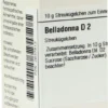 Dhu Belladonna D2 Globuli
