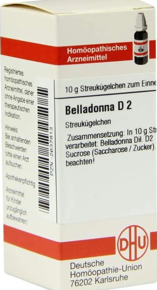 Dhu Belladonna D2 Globuli