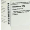 Dhu Belladonna D12 20 ml Dilution
